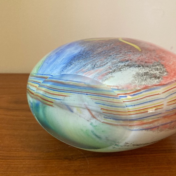 ☘️Murano Italian Art Glass Double Sided Vase - Picture 6 of 7